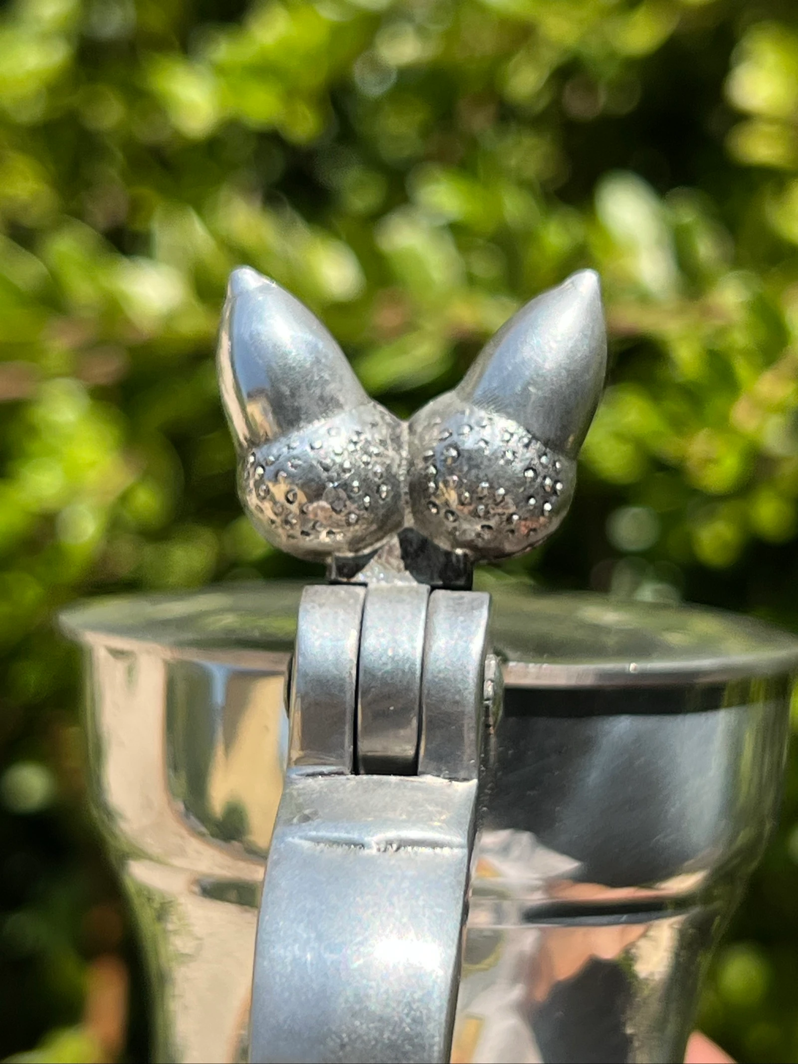 🍷 Tin kan ÉTAINS DU MANOIR Parijs Frankrijk 13 cm met vintage deksel – photo 13